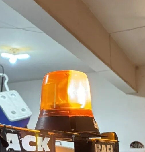 ECCO Safety Group Vision Amber 5800 Series Mount Low Profile Rotating Light