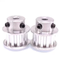 2x XL 12T Timing Belt Pulley Synchronous Wheel 5mm Bore For 10mm Width Belt