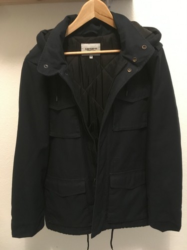 Carhartt Hitchman Coat M navy Parka 