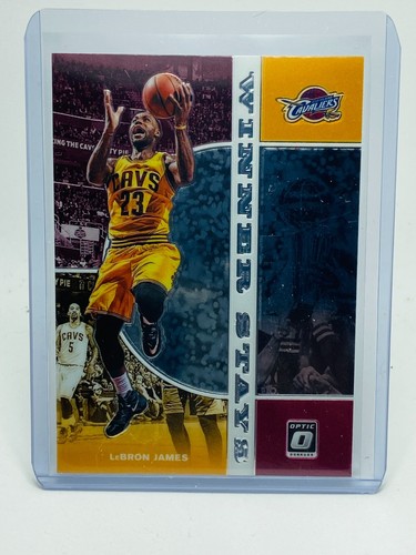 LeBron James #10 2019 Panini Donruss Optic Winner Stays card