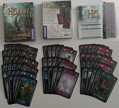 Der Hobbit Das Kartenspiel Kosmos / neuwertig + Vollständig #S7o3