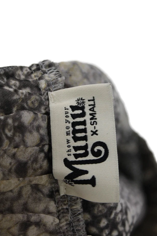 Pantalones Cortos Show Me Your Mumu Mujer Estampado Piel de Serpiente Multicolor Talla Extra Pequeña Foto 4 de 4