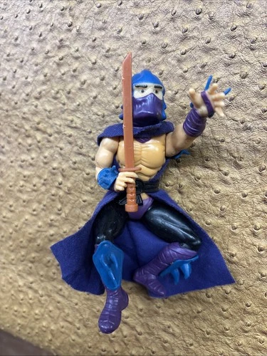 Vintage 1988 Teenage Mutant Ninja Turtles Shredder Action Figure