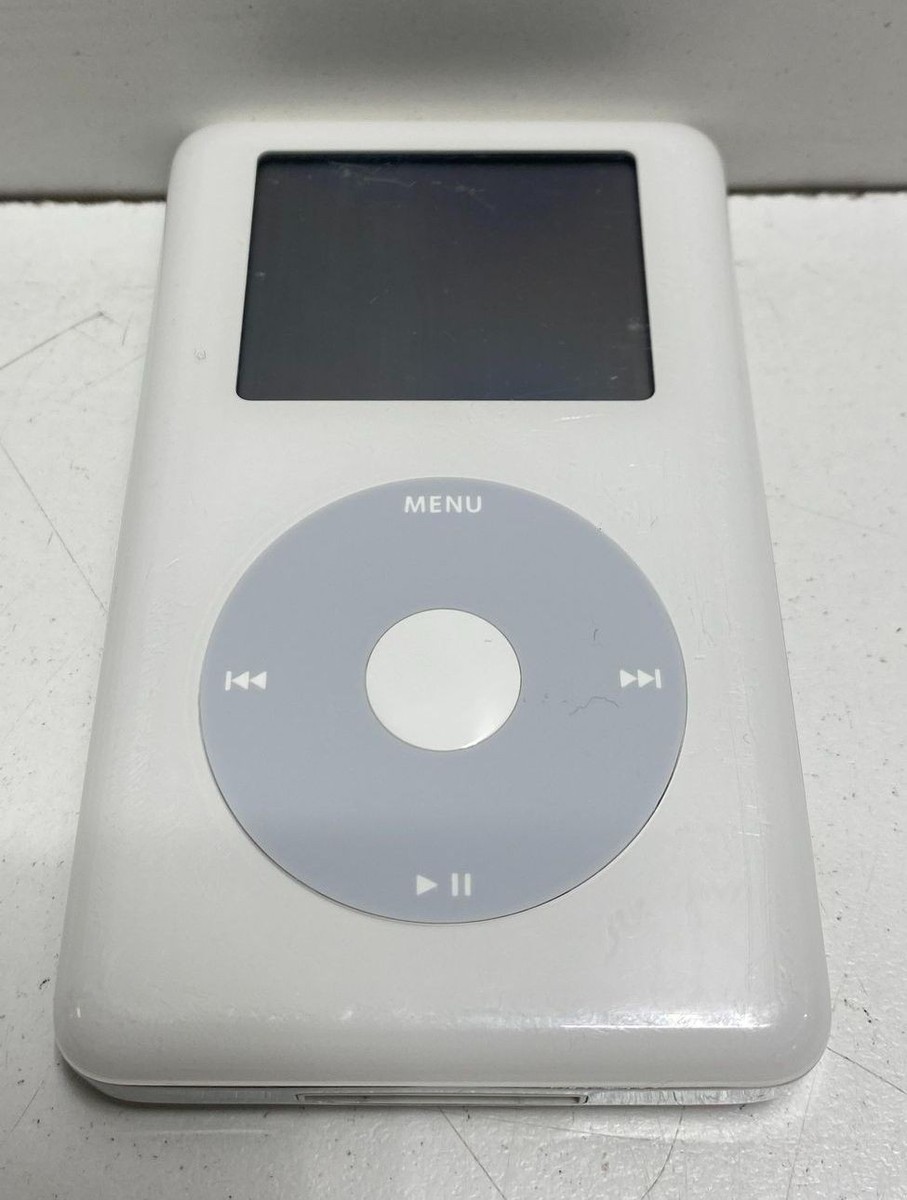 iPod（第4世代）ホワイト Apple iPod Classic 4th Generation (A1059) 20GB - White | eBay