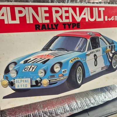 BANDAI 1/20 scale  Renault Alpine A310 RALLY  TYPE   plastic model kit  Japan
