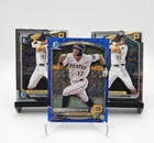 Konnor Griffin 3 Card Lot - Prospect  Blue Shimmer /150 & 1st Bowman Chrome (2)