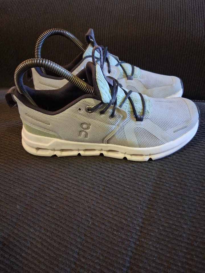 Tênis de corrida On Cloud Shoes Youth 4 Cloud 5 cinza glaciar - Imagem 3 de 4