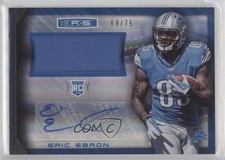 2014 Panini Rookies & Stars Longevity Parallel Holofoil /75 Eric Ebron Auto 0n8h