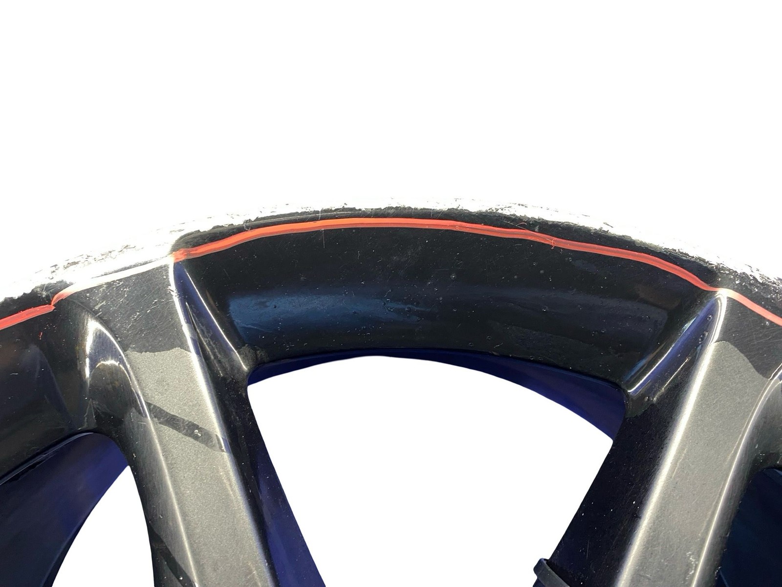 2008 - 2019 Maserati Granturismo Oem 20X10.5 Rear 8 Spoke Wheel Rim Black