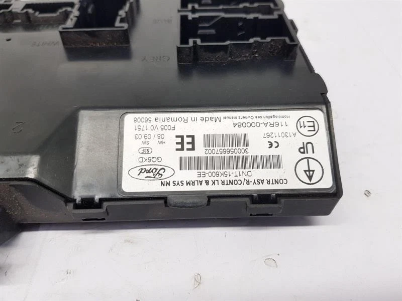 Ford Transit Courier 2016 módulo de control de carrocería BCM ECU 1,5 diésel DN1T15K600EE Foto 2 de 4