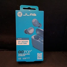 JLab EBGAIRPOPRSLT124 GO Air POP True Wireless In-Ear Headphones - Slate