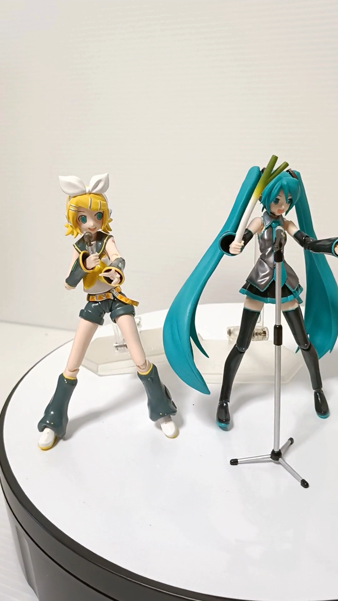 Figma VOCALOID Hatsune Kagamine Rin Len 3pc Max Factory Complete