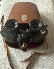 Vintage Agfa 10x 40 Prismen- Fernglas + Lederköcher 6146 Made In Germany