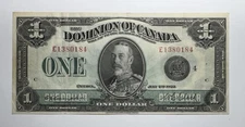 1923 $1 Dominion of Canada Large Size Note