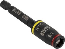 Klein Tools 32766 Impact Driver, 3-in-1 SAE Socket and Bit Silver 