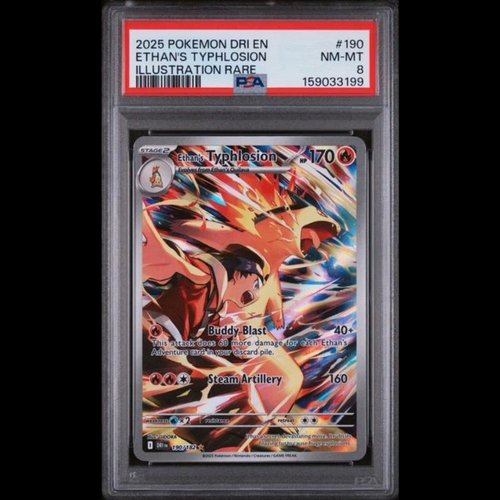 Pokémon TCG Professional Sports Authenticator (PSA) Grade 8