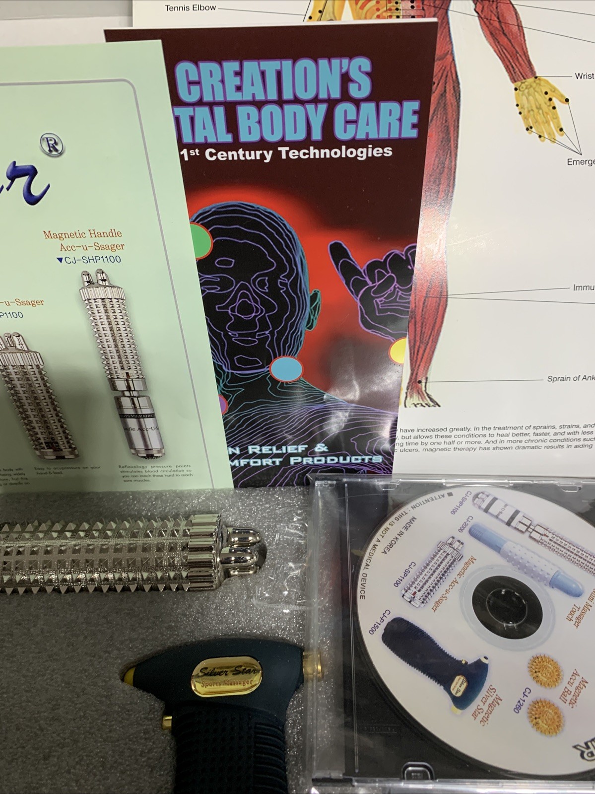 Accu Master CJ-S 2004 Magnetic Massage System Preowned Working A-1 Condition