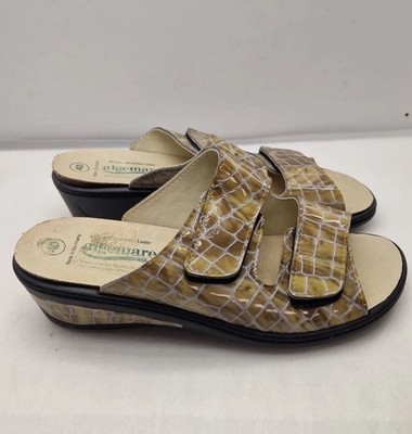 Algemare gr 40 Damen Clogs Pumps Sandalen Sandaletten Sehr Gut S164