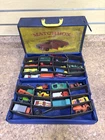 Vintage Lesney Matchbox lot of 28 Cars & Trucks W/ Original Carry Case AUCTION