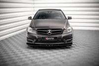 Maxton Design Frontlippe V.2 Passend FüR Mercedes C Coupe / Limousine / Kombi AM