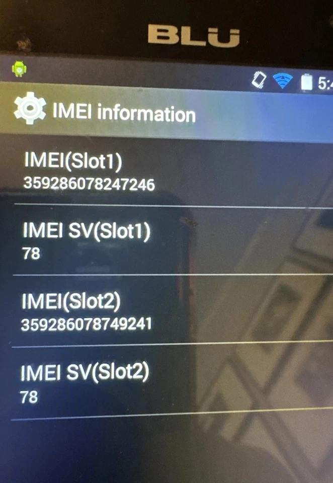 Blu Studio X8 HD (Unknown Smartphone 16GB White Fast Ship Very Good Used - Image 2 of 3