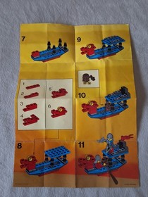 1990 LEGO 6018 BATTLE DRAGON SET, COMPLETE WITH MANUAL