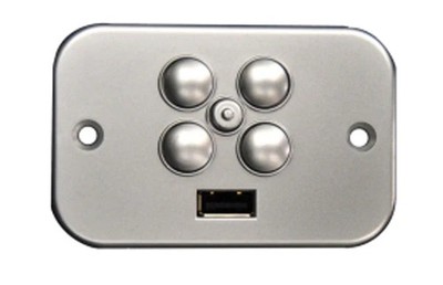 Ashley/Flexsteel 5-Button Power Headrest & Recline w/ USB - 5-pin/2-pin Left