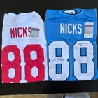 Hakeem Nicks Autographed Football Jersey JSA Authenticated Original Signed