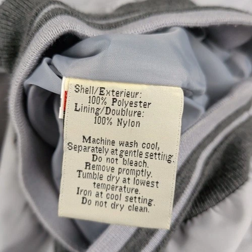 VTG Financial Windbreaker Pullover Mens L Gray Freddie Mac North End Micro Plus image 13