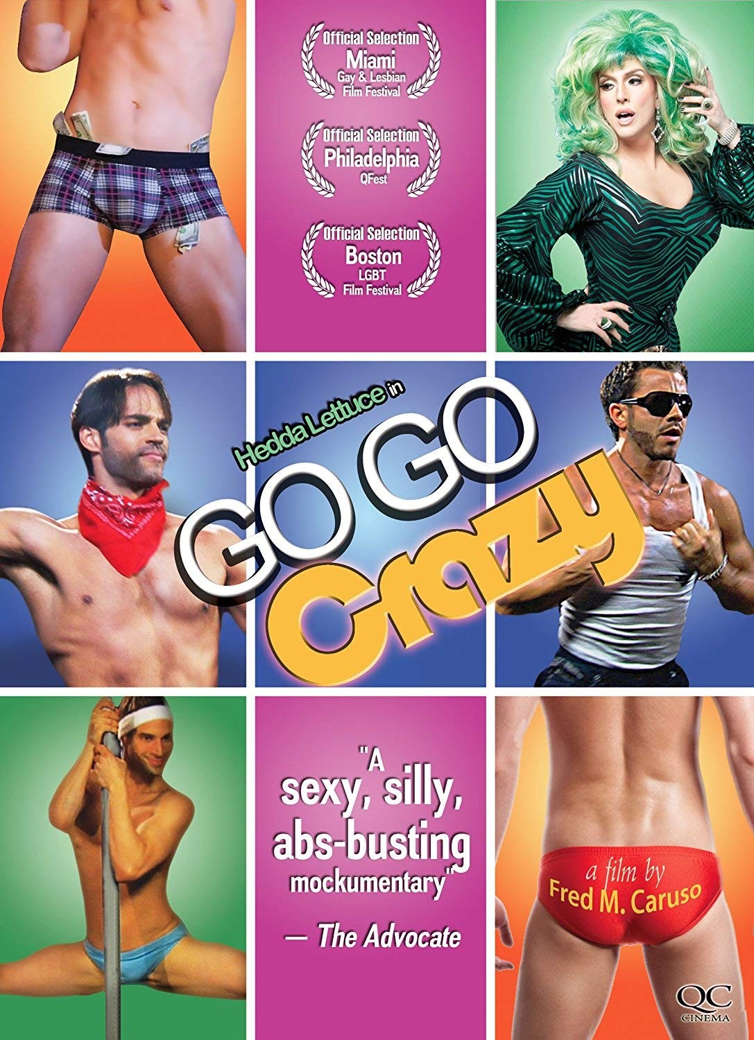 Go Go Crazy (DVD) Hedda Lettuce Jake Steel Rick Crom Christina Bianco