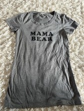 Gray 'Mama Bear' T-Shirt- small 