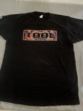 Official TOOL Band Parabola Three Red Faces Tour T-Shirt Graphic Tee Size XL