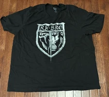 WWE Wrestling RANDY ORTON MATT RIDDLE RK-BRO Crest 3XL Black T Shirt