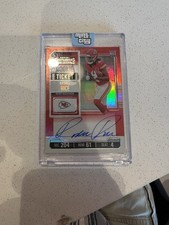 2023 Contenders Football- Rookie Ticket RED Autographs Rashee Rice #129 (RC,AU)