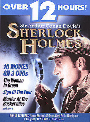 Sherlock holmes (DVD/10 movies/3 disc/2005) (777966883991)