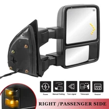 Right Passenger Side Power Heated Tow Mirror For 08-16 Ford F250 F350 F450 F550