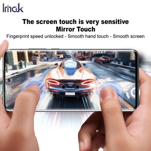 For OnePlus 12R, imak Full Glue 3D Curved Tempered Glass Screen Protector - Picture 7 of 9