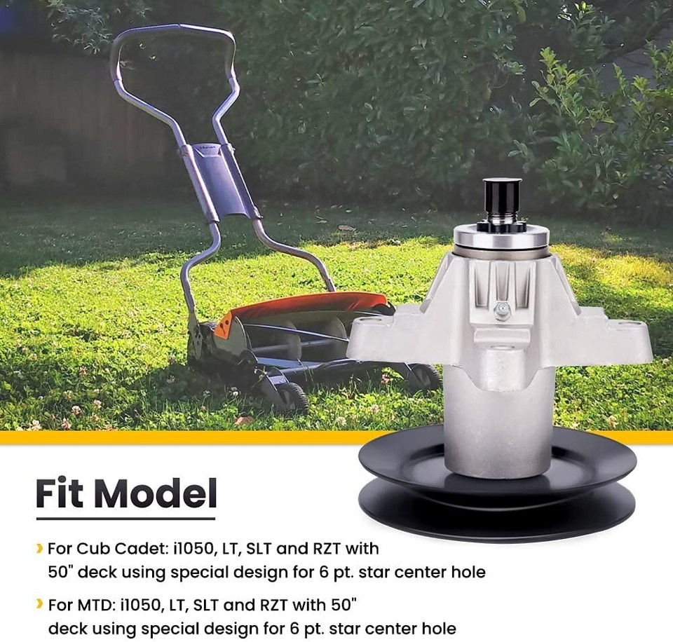 3 Mandrini Per MTD 918-04125B Cub Cadet 918-04126B RZT-50 RZT50