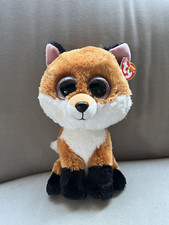 TY Beanie Boos, 'Slick' the Fox, With Tag, Medium Size