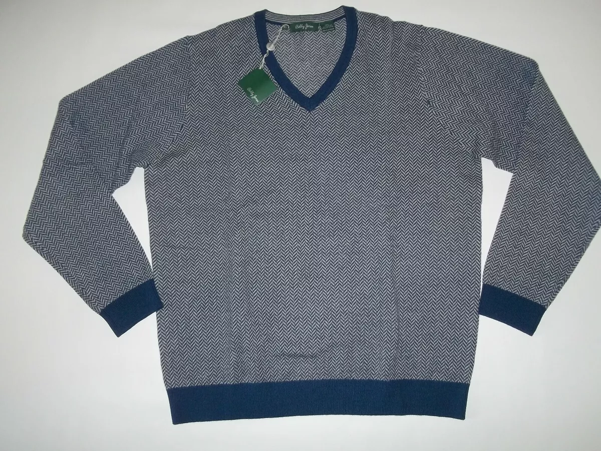 Bobby Jones V-Neck Merino Wool Sweater