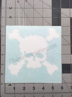 New Oakley Scatter Skull Vinyl Decal Rub On Die Cut Sticker