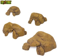 EXO TERRA REPTILE CAVE REPTILE VIVARIUM SNAKE LIZARD GECKO HIDEAWAY HIDE 4 SIZES