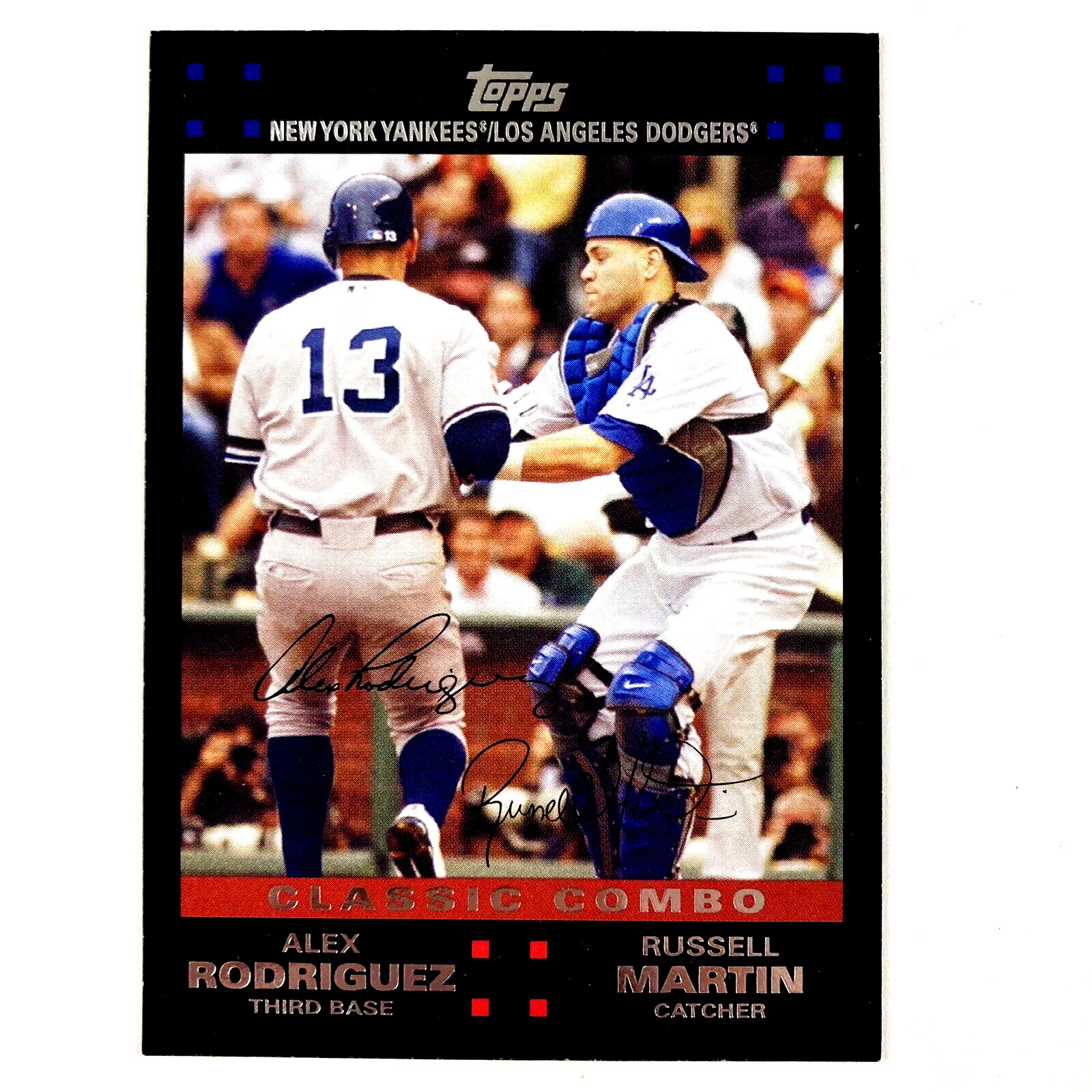Alex Rodriguez 2007 Topps Updates & Highlights Card #276 New York Yankees