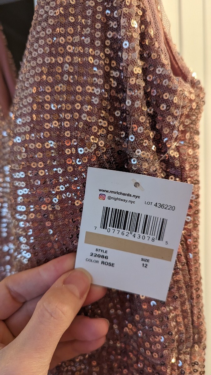 Nightway Rose Gold Formal Dress Size 12 | eBay Nightway Rose Gold Formal Dress Size 12 | eBay
