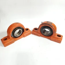 Set of 2 Boston Gear BH-10 1-15/16" Bore Pillow Blocks