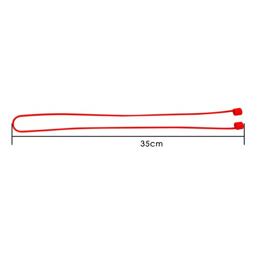 New Anti-lost Soft Silicone Neck Strap Rope For Apple Airpods Airpod Earphone - Photo 3 sur 20