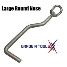 Round Sheet Metal Hook Large - M0-clamp Style