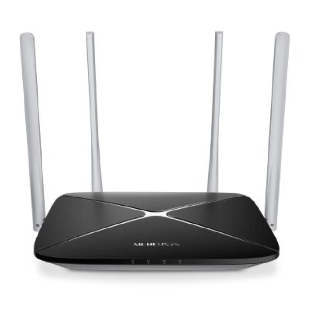 MERCUSYS ROUTER WIRELESS DUAL BAND AC12 con 4 antenne esterne