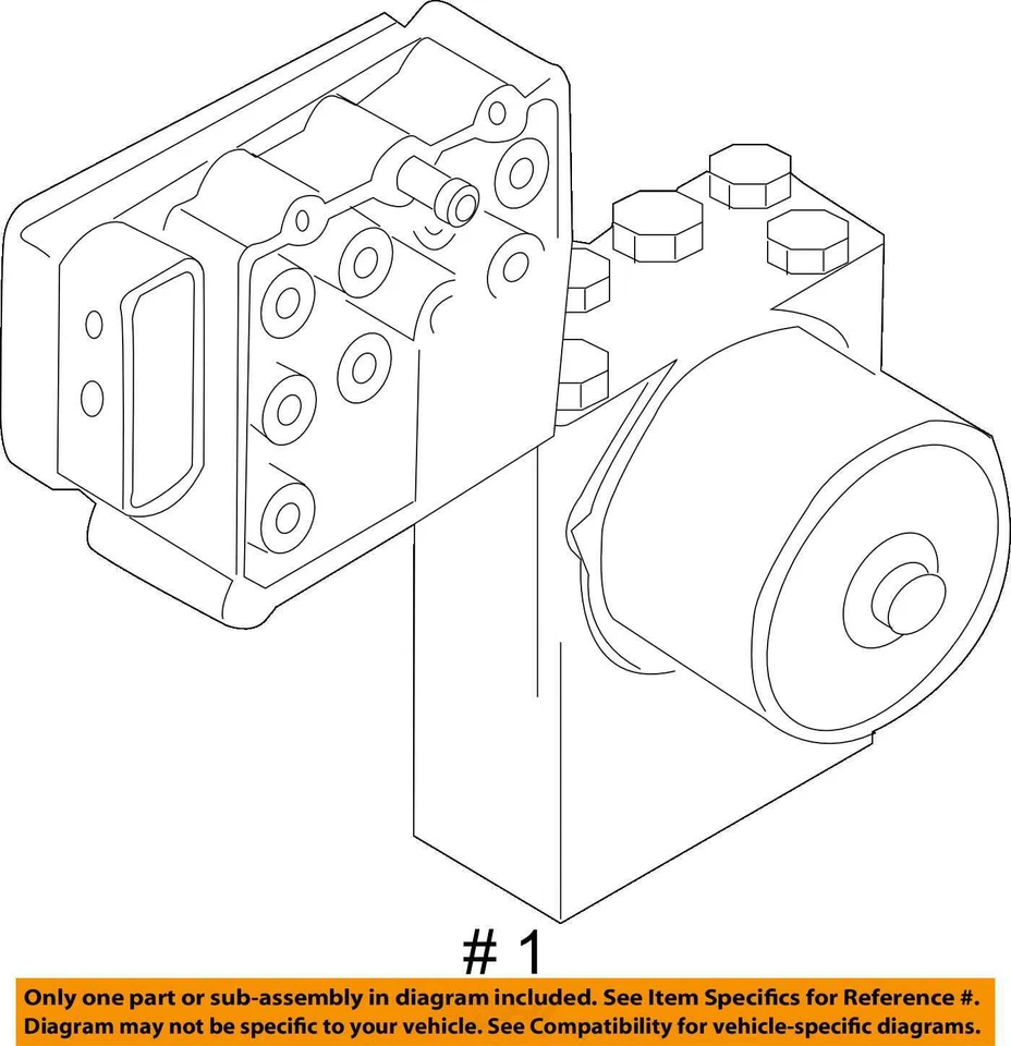 34.51-6760271 Módulo de bomba actuador ABS freno antibloqueo 2003 MINI COOPER 10516744 Foto 4 de 4