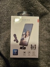 Wireless Lavalier Microphone for Streaming TikTok YouTube Vlogging Gaming